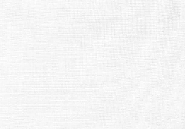 White fabric background stock photo