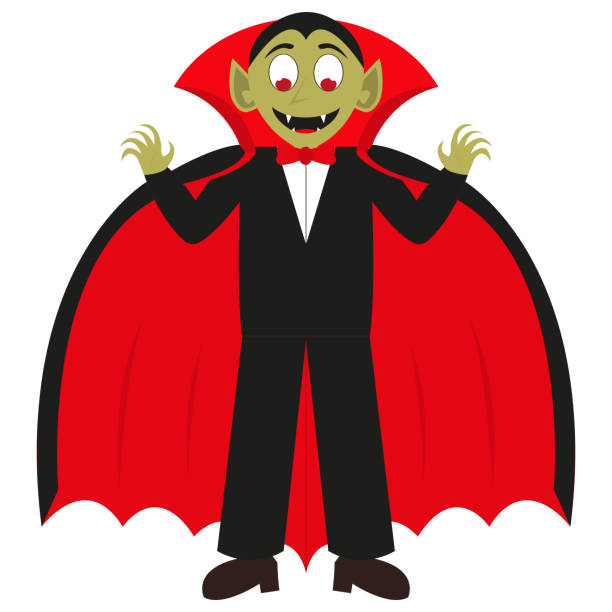 2,200+ Vampire Cape Stock Illustrations, Royalty-Free Vector Graphics ...