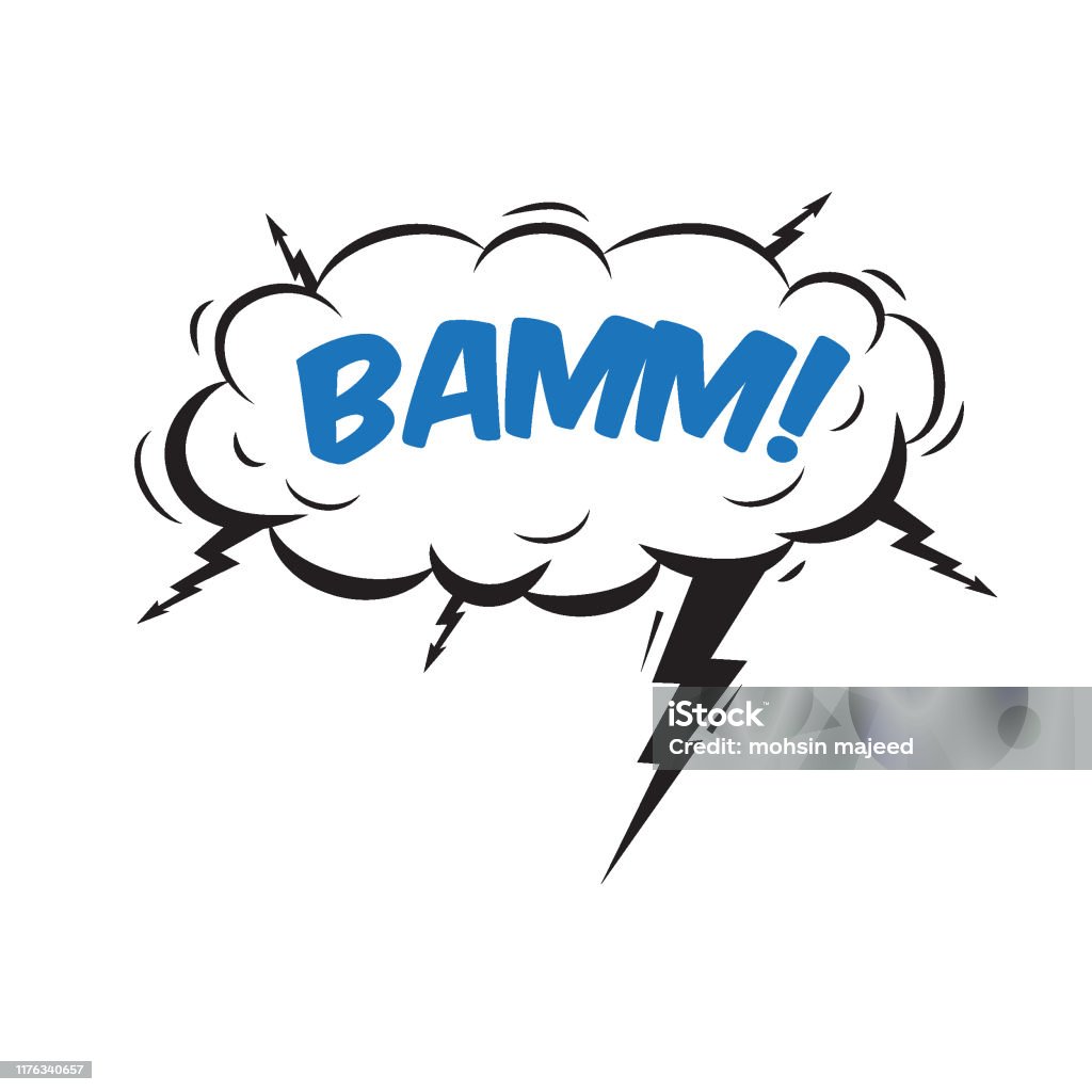 Comic Book Design Elements Vector Illustrator Stock Illustration