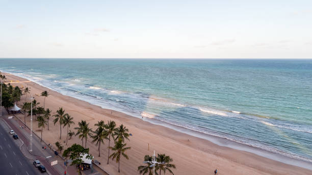 istock Drone point of view from Boa Viagem beach 1176352569