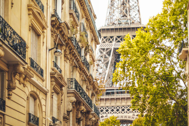 Skyline Paris France and The Eiffel Tower