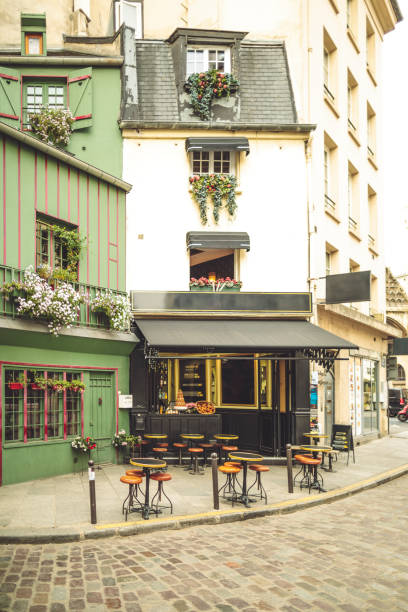 kawa w paryżu - france restaurant cafe french culture zdjęcia i obrazy z banku zdjęć