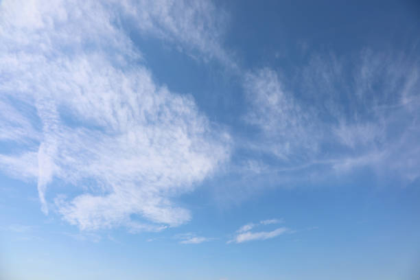 istock simple background of blue sky and white clouds 1176362615