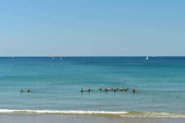 istock Saint-Malo Beach along the coast 1176370060