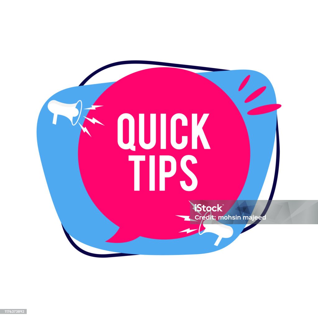 Tips Modern Quick Tips Modern Helpful Tips Vector Illustration Stock Illustration ...