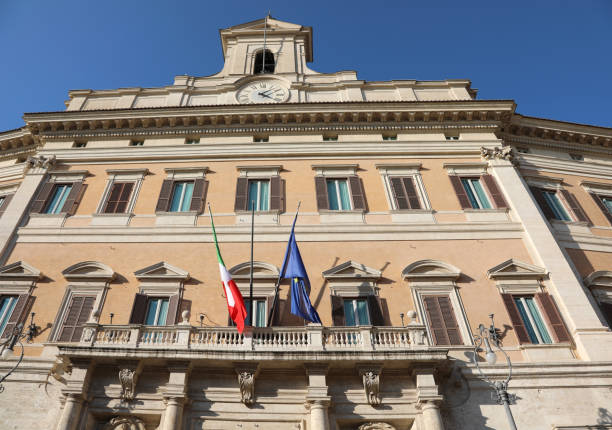 istock Parliament palace in Rome Italy 1176374421
