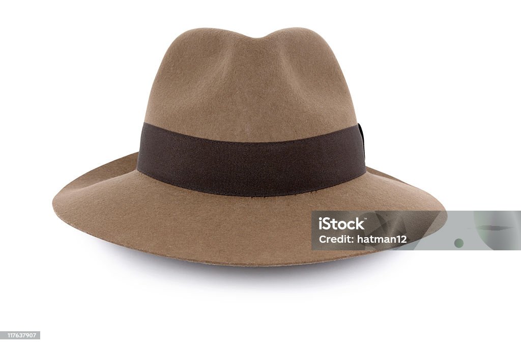 Clássico tan (XL) chapéu de feltro - Foto de stock de Chapéu Mole royalty-free
