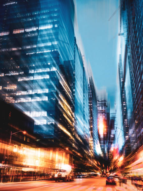 istock Toronto Downtown at Dusk - Motion Blur 1176381338