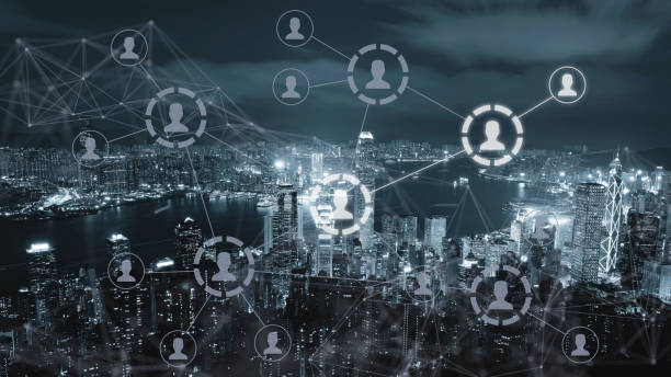 istock Social media marketing network communication 1176390792
