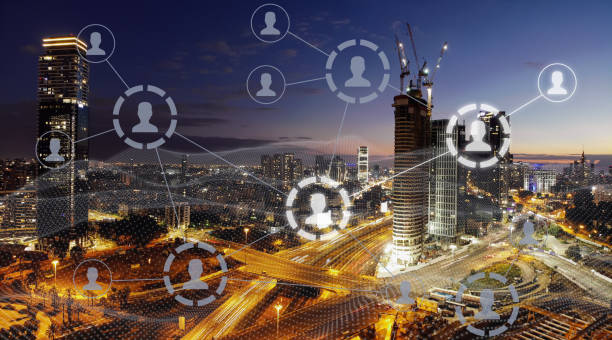 istock Social media marketing network communication 1176390885