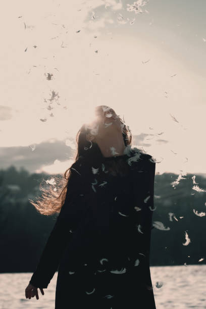 istock Surreal glamour on snow 1176391835