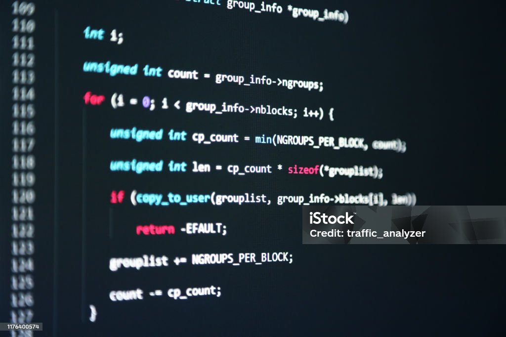 Program Code Stock Photo - Download Image Now - Abstract, Backgrounds ...