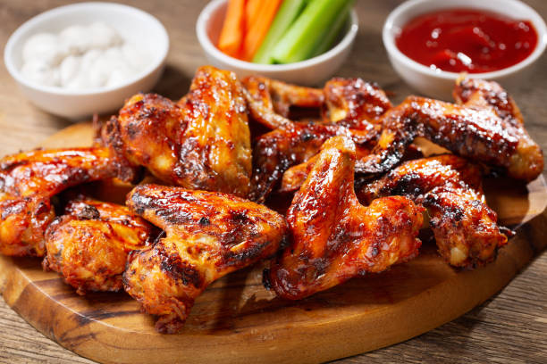 istock plate of grilled chicken wings 1176401943