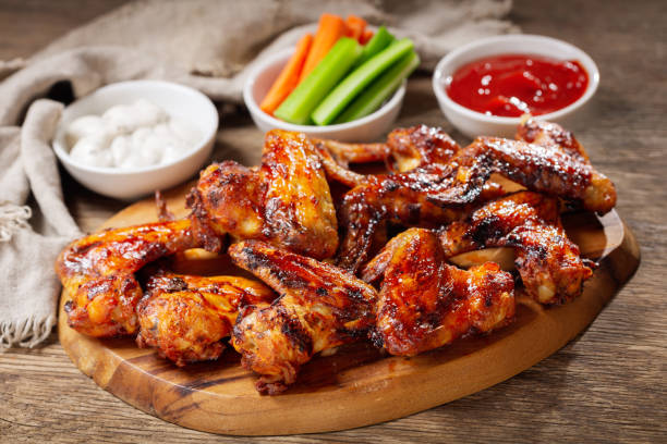 istock plate of grilled chicken wings 1176402012