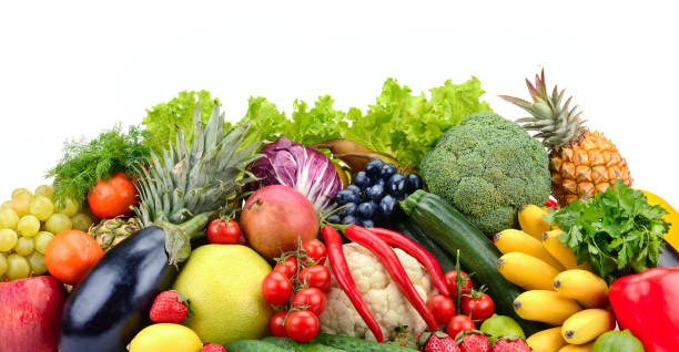 istock Tasty vegetables, fruits and berries 1176411526