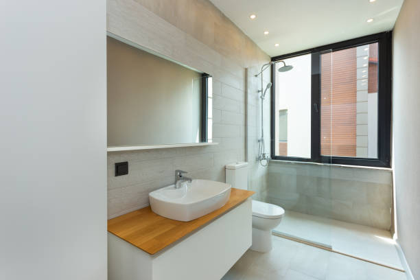 istock Bathroom in luxury apartment 1176415826