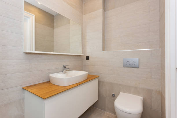 istock Bathroom in luxury apartment 1176415830