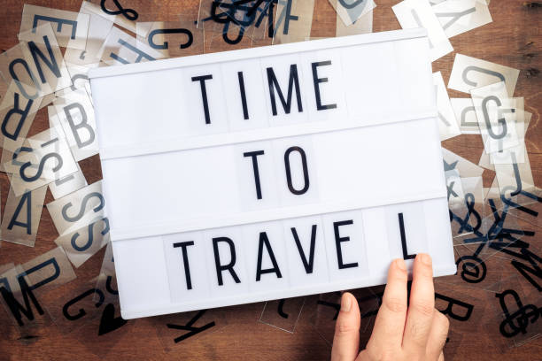 istock Time to Travel on Lightbox 1176420784