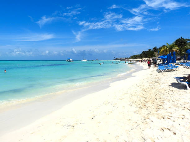 istock Punta Norte beach, Isla Mujeres 1176422578