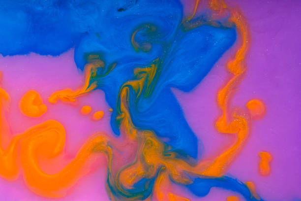 experimental colorful painting background