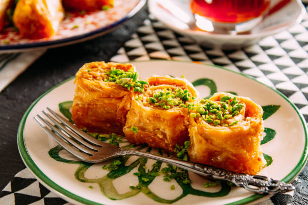 istock Delicious Turkish Dessert Baklava 1176438435