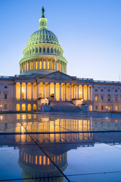 istock Sunset over US Capitol building, Washington DC, USA 1176439648