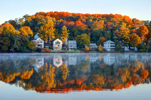 istock Autumn in Boston's Brighton Neighborhood 1176439961