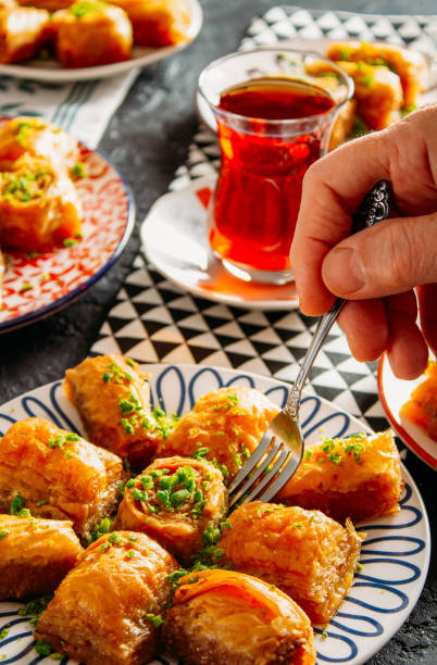 istock Delicious Turkish Dessert Baklava 1176439970