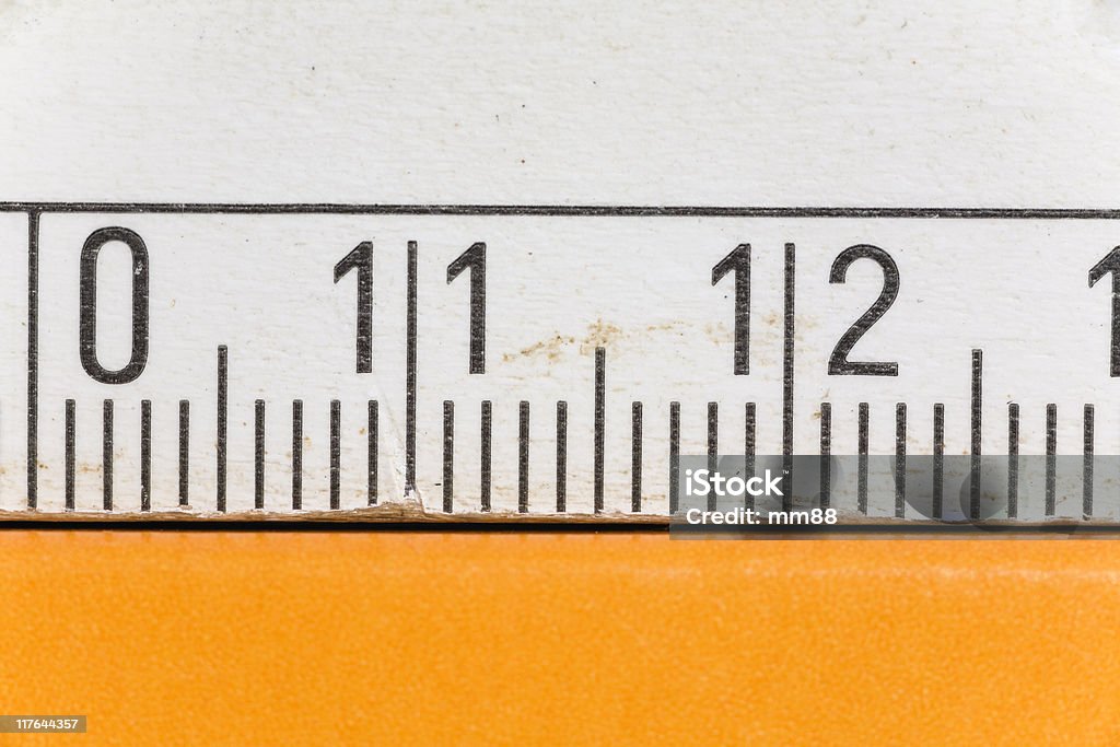 measure  Number 12 Stock Photo
