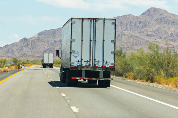 istock Desert Truck Convoy 1176443655