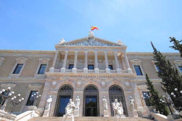 istock National library in Madrid Spain 1176445605