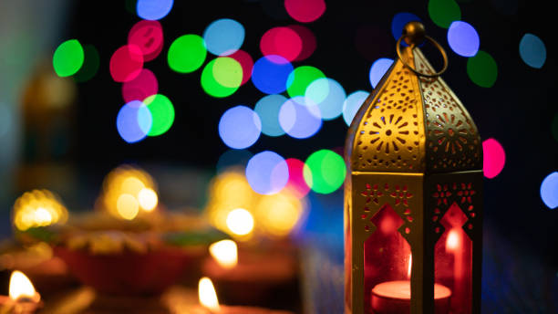 istock Diwali Decoration and Diya 1176452206