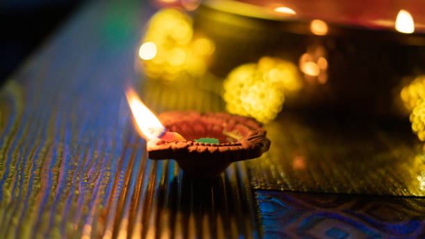 istock Diwali Decoration and Diya 1176452299
