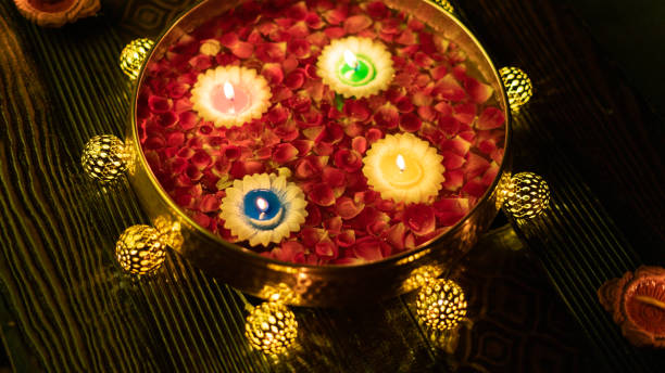istock Diwali Decoration and Diya 1176452432