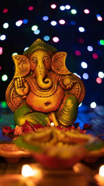 istock Diwali Decoration and Diya 1176452546