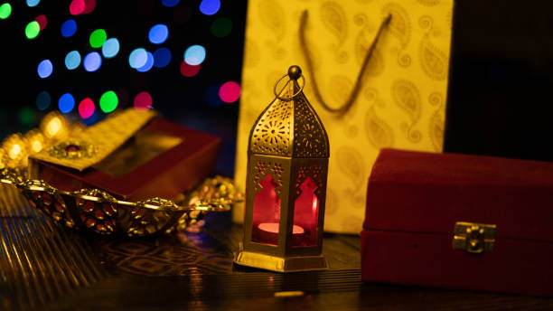 istock Diwali Decoration and Diya 1176452689