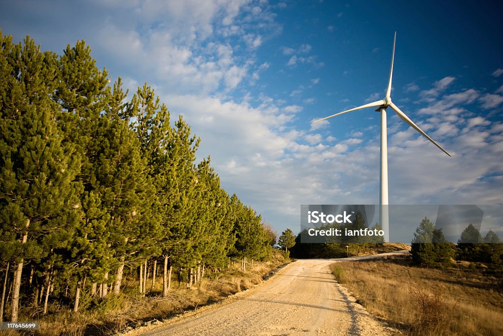 Wind turbine - Lizenzfrei Wald Stock-Foto