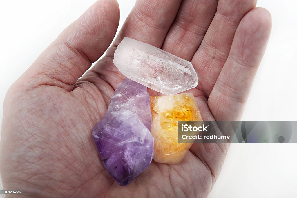 Cura pedras preciosas - Foto de stock de Cristal royalty-free