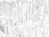 istock line structure style modern city building illustration 1176458902
