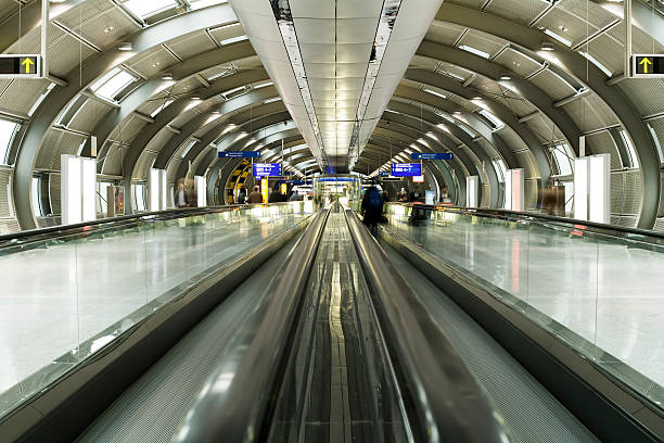 istock Walkway at the airport 117646106