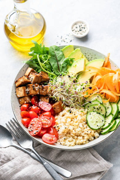 istock Balanced meal salad buddha bowl 1176462483