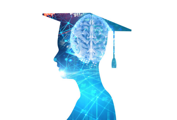 istock 3d rendering of virtual human silhouette on technology background illustration 1176463921