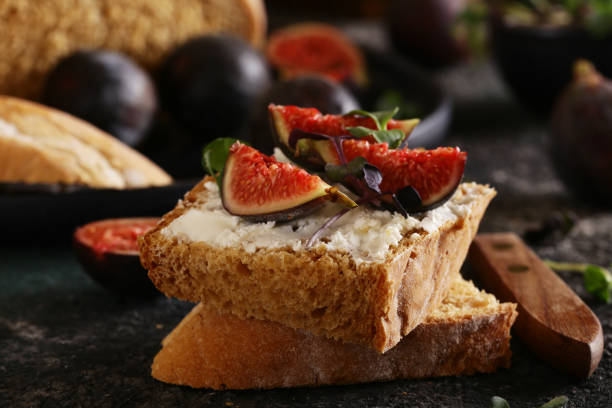 istock sandwich with cheese and figs 1176466125