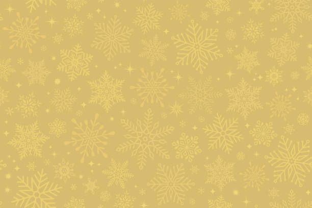 Seamless snowflake background Seamless snowflake background christmas paper stock illustrations