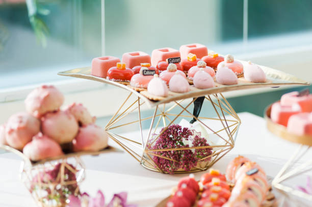 istock Wedding table decorations trends. Wedding banquet. 1176478229