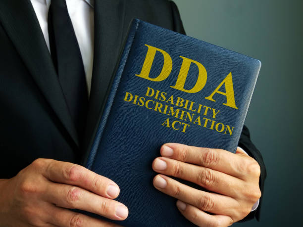 istock Lawyer is holding Disability Discrimination Act DDA. 1176478806