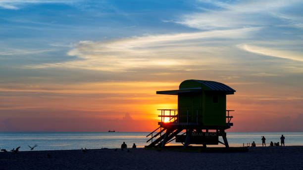 istock Miami Beach at sunrise, Florida. 1176479027