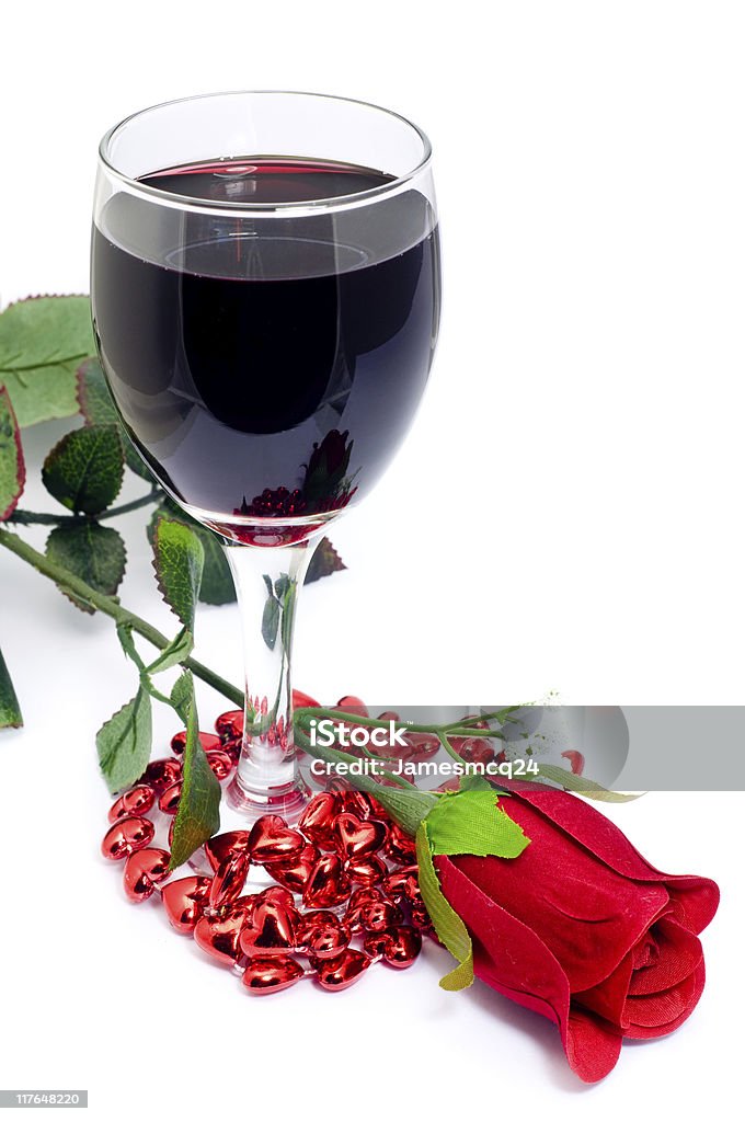& Vinho Rosa - Royalty-free Bebida Foto de stock
