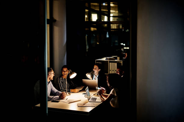 istock Collaboration brings a team closer to success 1176485058