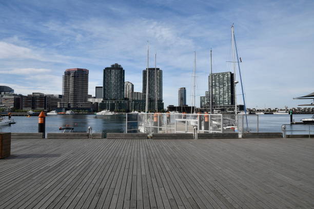 istock Harbour Esplanade, Central Pier, Victoria Harbour, Melbourne, Australia 1176486789
